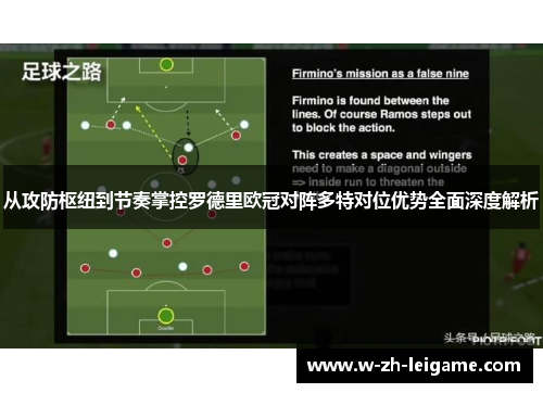 从攻防枢纽到节奏掌控罗德里欧冠对阵多特对位优势全面深度解析